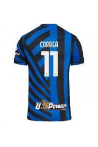 Inter Milan Joaquin Correa #11 Fotballdrakt Hjemme Klær 2024-25 Korte ermer